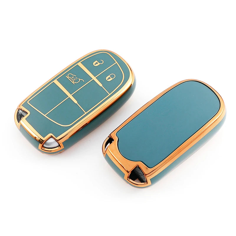 TPU Key Fob Shell Cover — Dodge RAM 1500/Journey/Charger/Dart/Challenger/Durango, Jeep & Fiat