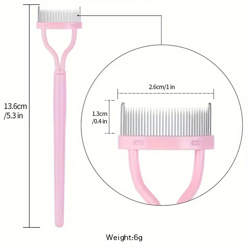 Eyelash Curler, Eyelash Separator, Eyelash Brush, Mascara Curler, Eyelash Separator Makeup Tool