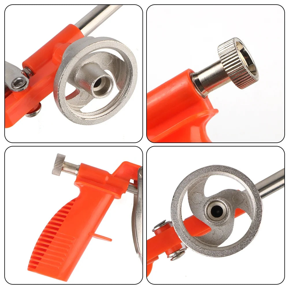 House Decoration Foam Spray Gun Foaming Jet Glue Gun Metal Polyurethane Trigger Spray Sealant Caulking Foam Expanding Spray Gun