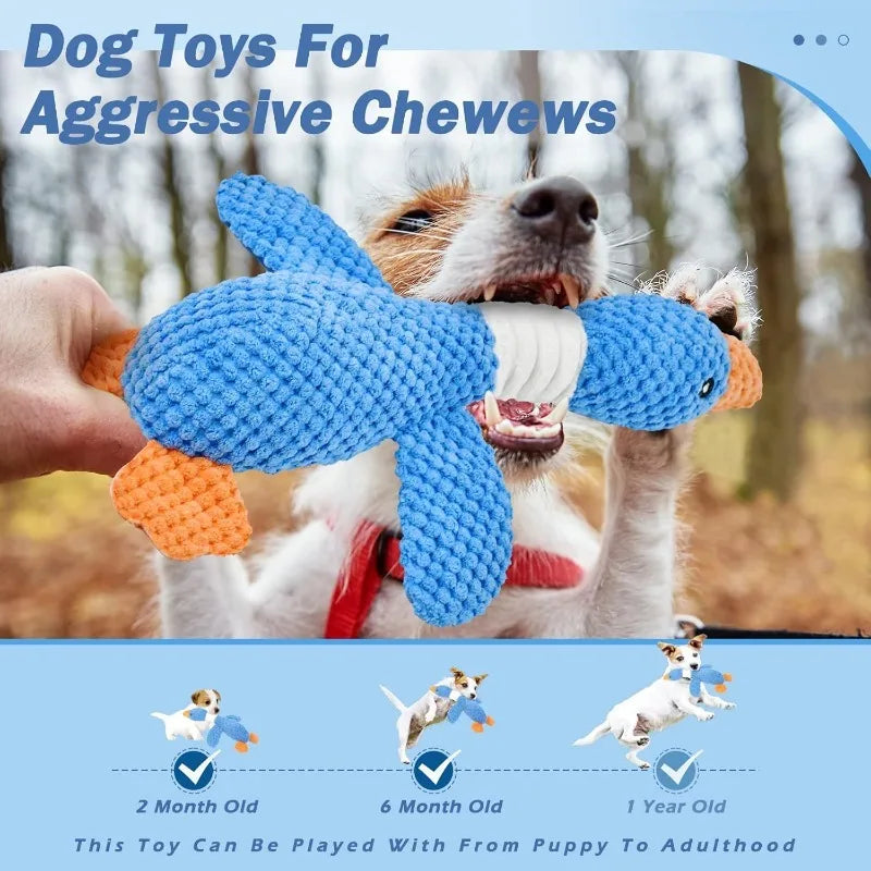 Plush Squeaky Doll Toy - Chew Toy for Cats & Aggressive Chewers – photo 4