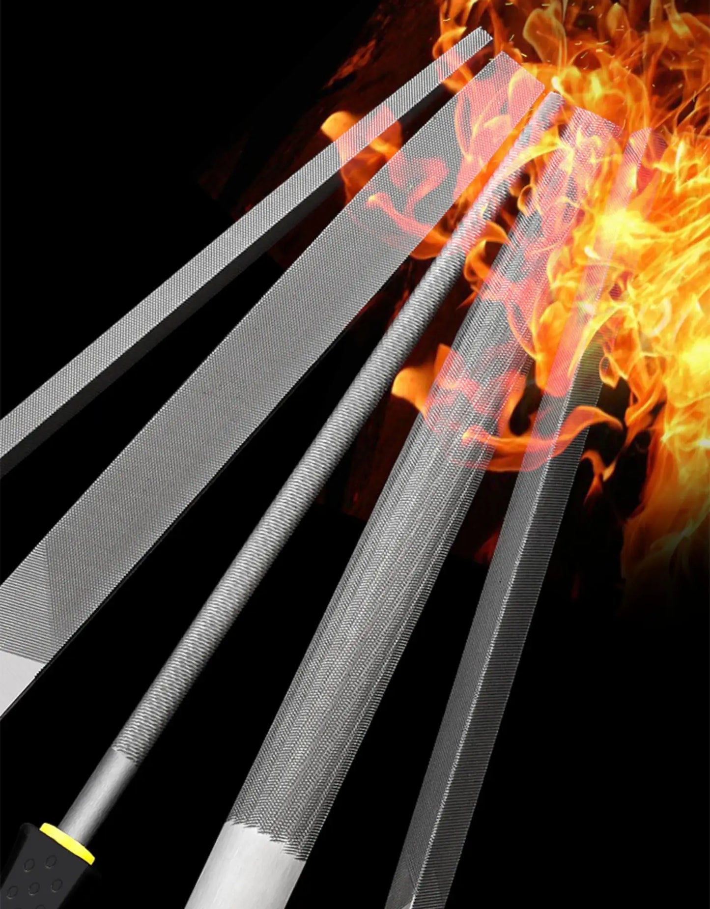 6-12" Files Sanding Tools Diamond Steel File Carpenter Rubbing Knives Hard Metal Rotary File Metal File Woodworking Hand Tools