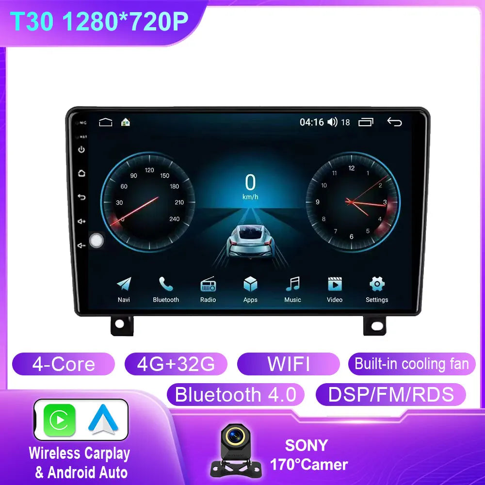 Android Car Radio For Opel Astra H 2006 - 2014 Video Multimedia player Navigation Stereo GPS QLED WIFI 4G BT No 2din 2 din dvd