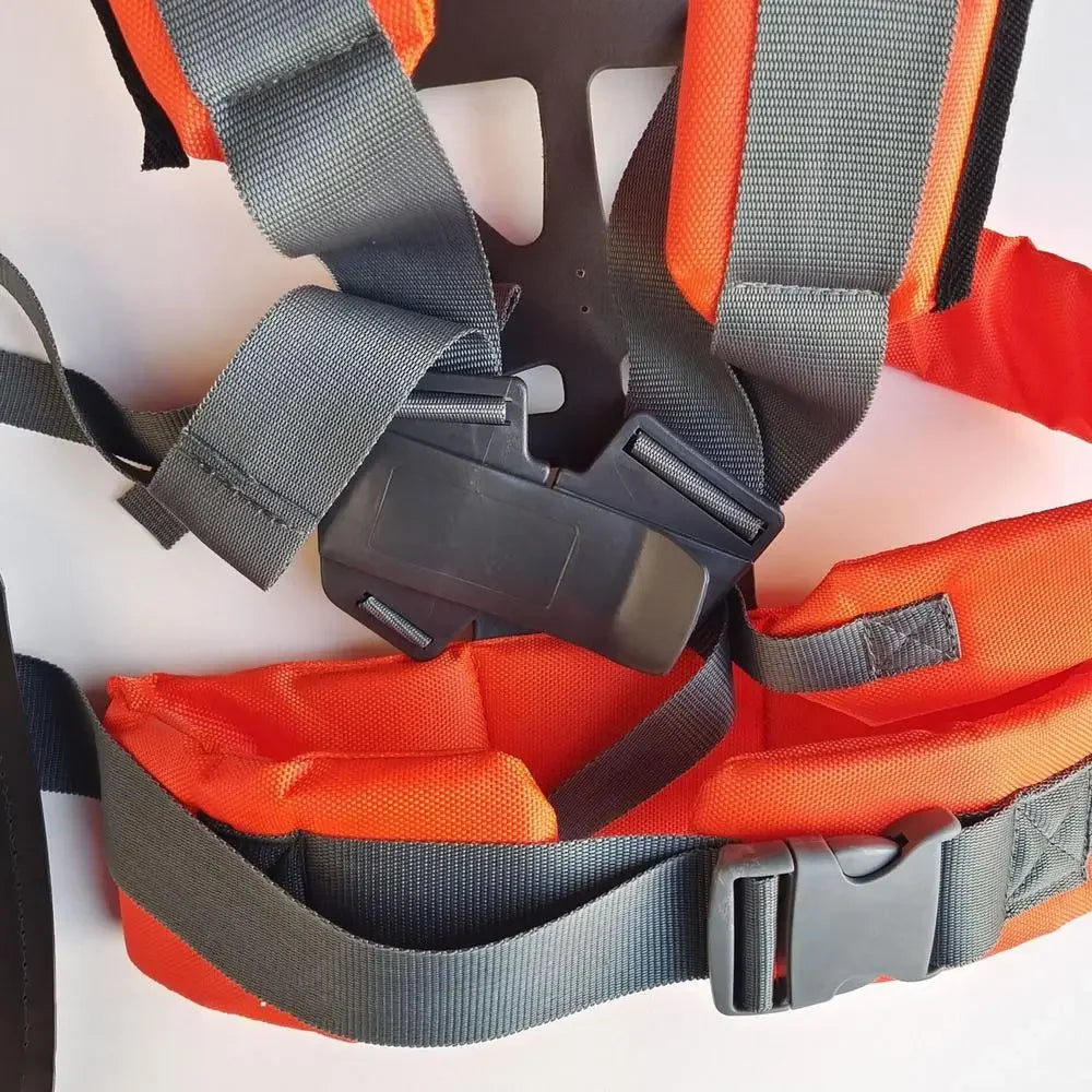 upgrade Lawn Mower Harness Strap Adjustable Grass Trimmer Strap Double Shoulder Strap Labor Saving Increase Mower Shoulder Strap