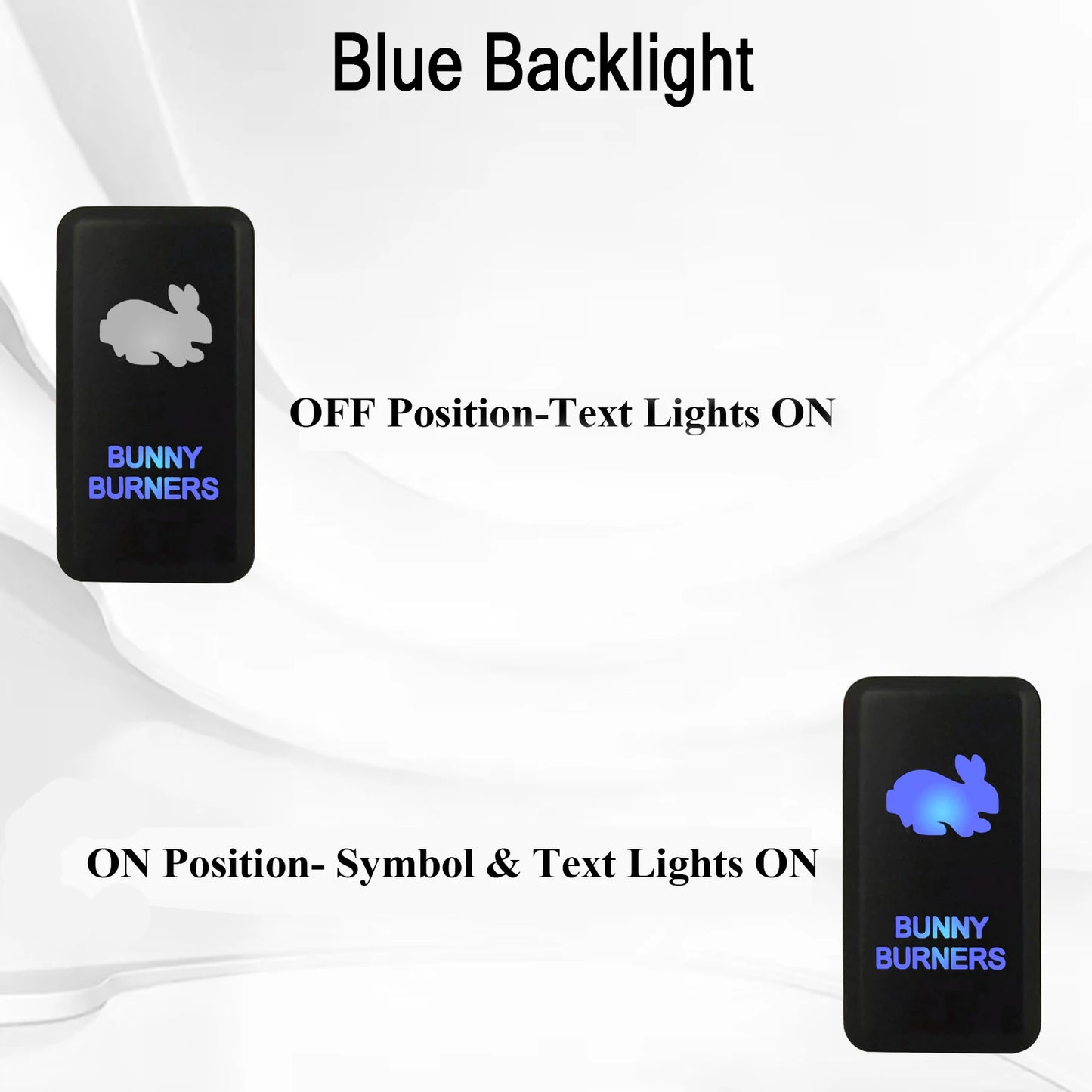 Car Push Switch Blue Led For Toyota Tacoma FJ LandCruiser 4Runner Highlander Hilux Prado LED DRL Light Bar On Off Push Button