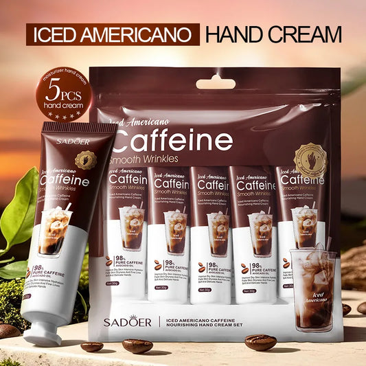 Iced Coffee Hand Cream Set - Winter Moisturizing Hand Care