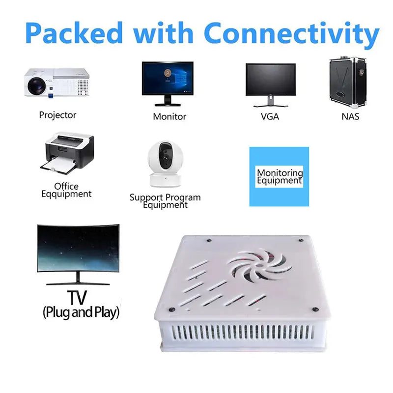 X8 Dual-System Game Console — 500GB, 60+ Emulators, 4K HD, Plug-and-Play TV