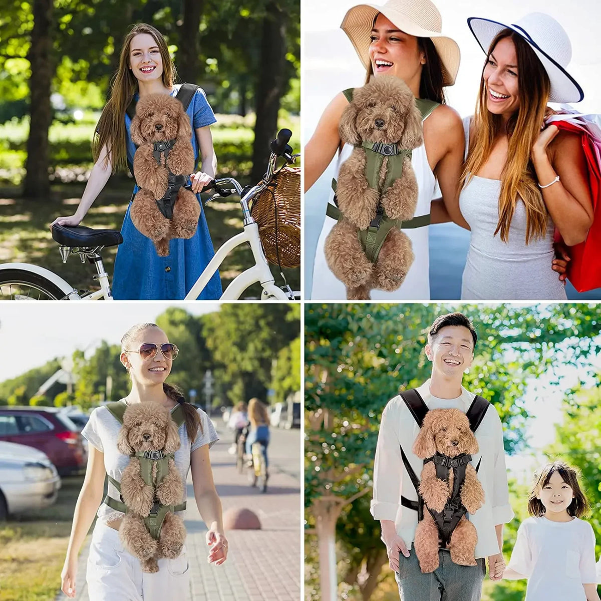 Front Travel Pet Backpack - Small & Medium Dog Carrier – photo 5