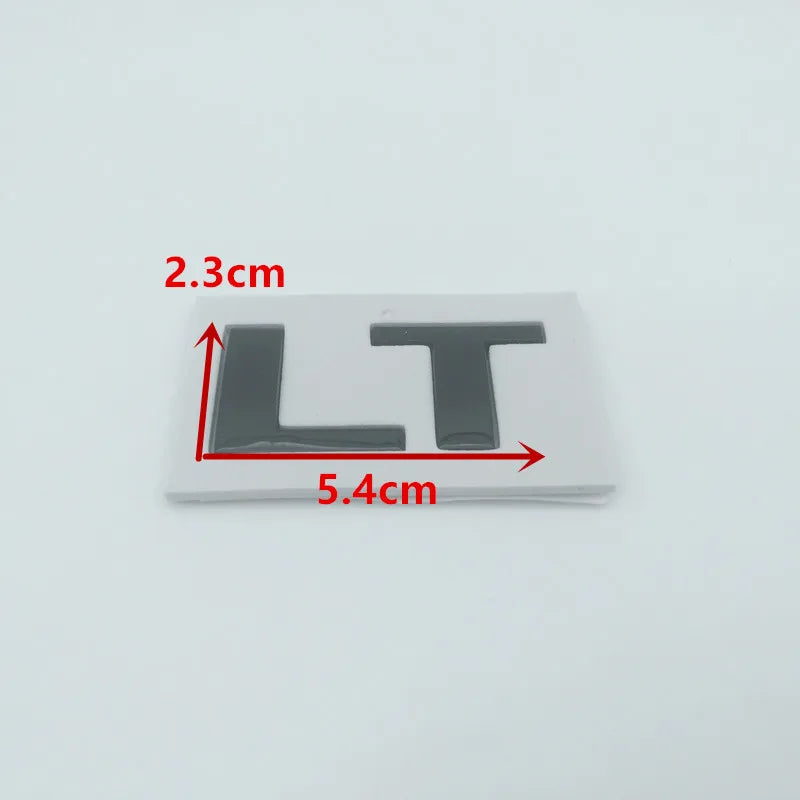 1pcs 3D ABS high quality for LT LTZ car Letter Emblem Rear tail trunk Decals badge sticker Decal styling auto Accessories