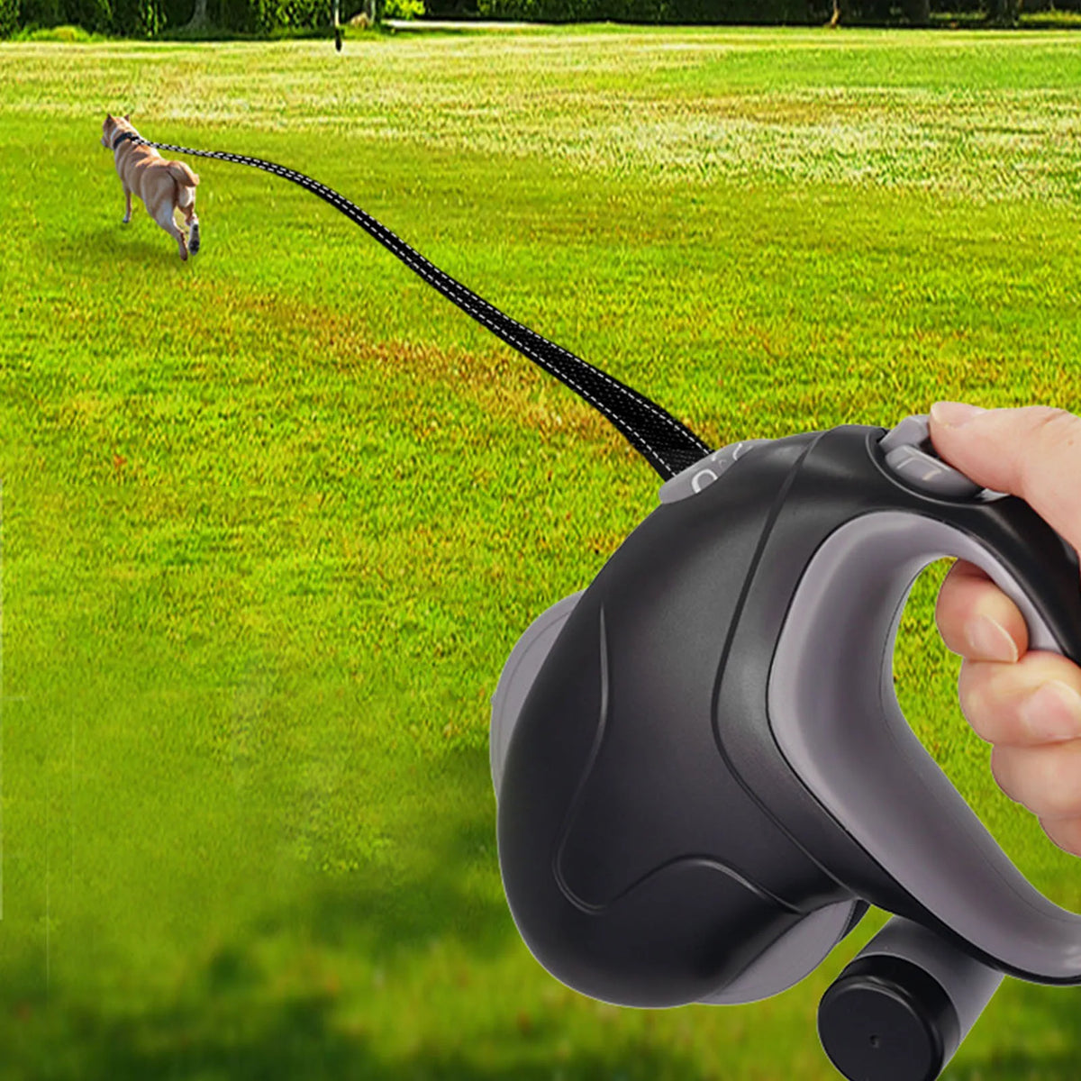 10 m Retractable Dog Leash - Tangle-Free with Bag Dispenser – photo 6