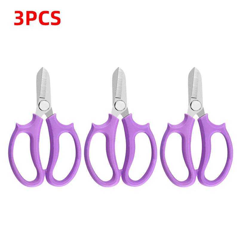 Professional Bonsai & Garden Scissors – PTFE Bypass Pruning Shears with Ergonomic Grip | Floral & Plant Pruner