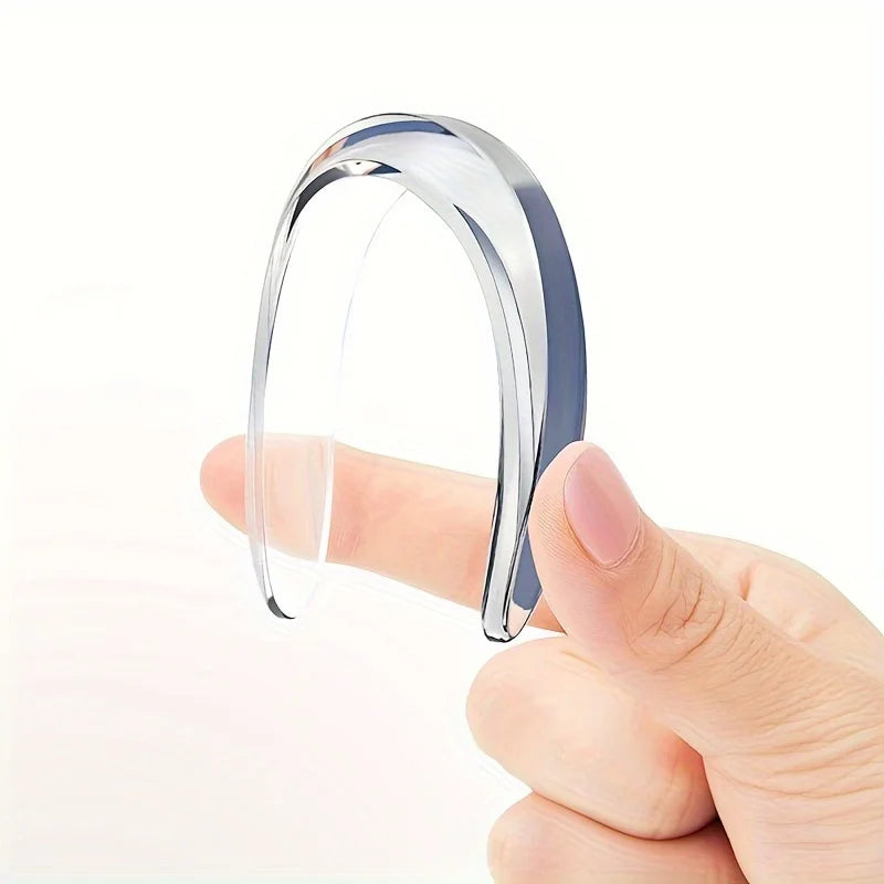 4Pcs Universal Car Door Bumper Edge Protection Strip Stickers Rearview Mirror Protection Car Sticker Strip Anti-collision Strips
