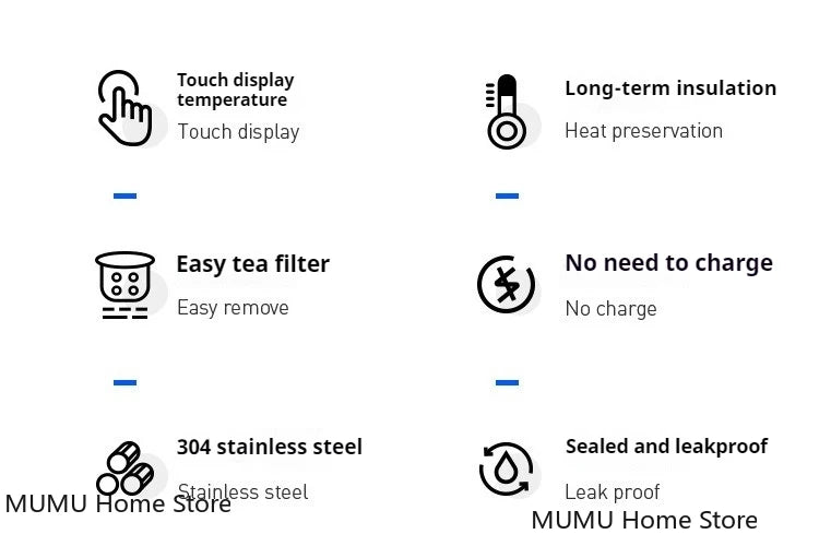 500ML Smart Thermos Bottle – LED Temperature Display Vacuum Flask | Insulated Sports Water Cup