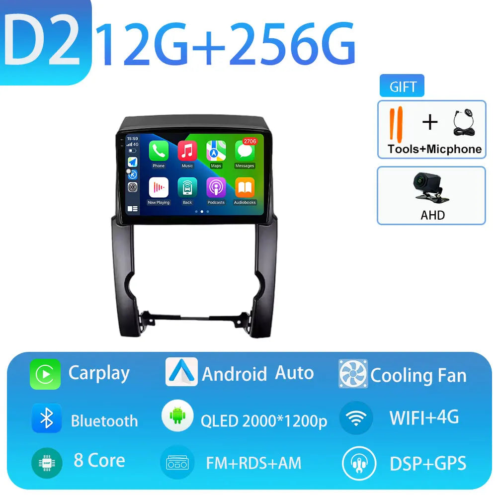 Android Car Stereo for Kia Sorento (2009–2012) — CarPlay, Android Auto, GPS, 4G, WiFi, Bluetooth