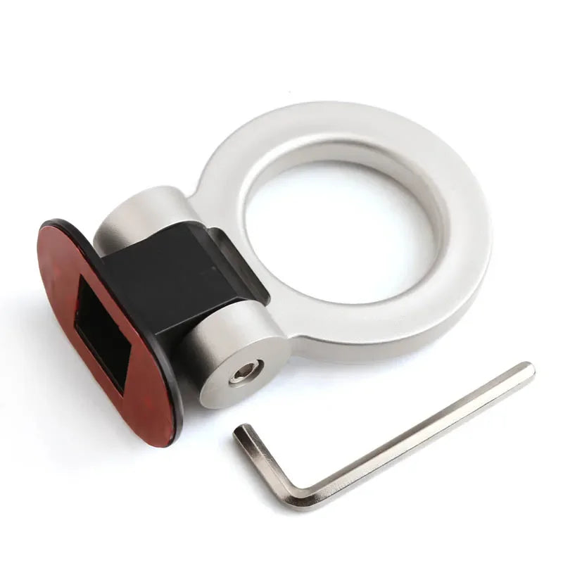2 Car Style Trailer Hooks Designs，Decorative Car Sticker,Front Rear Trailer,Racing Ring Simulation,Vehicle Trailer Hook