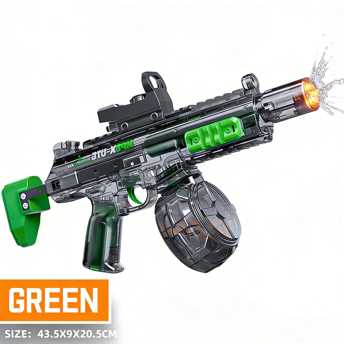 Electric Water Gun with Sensor Lights - Auto Summer Pool Toy
