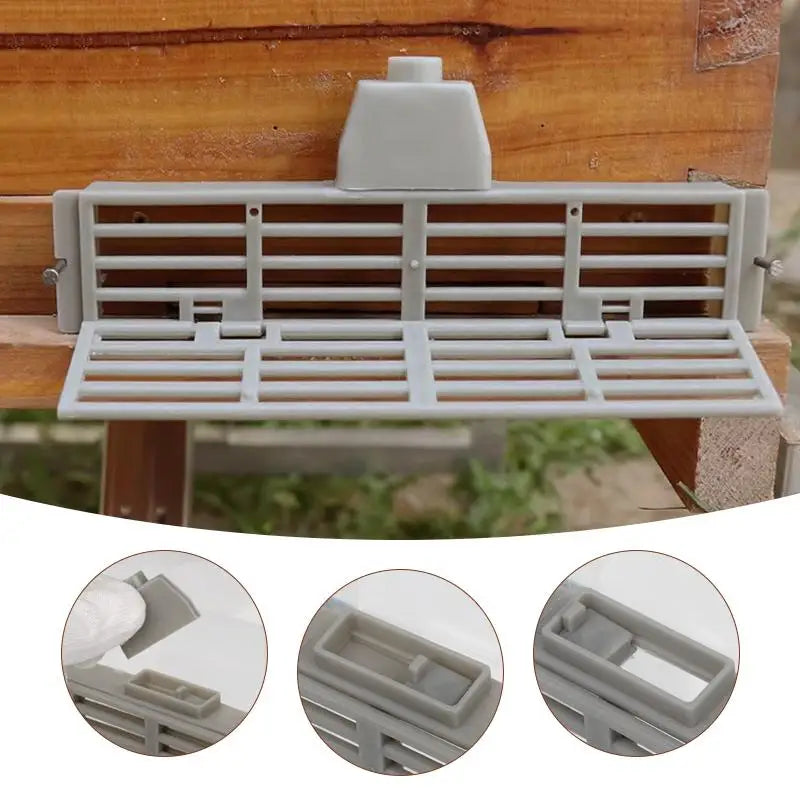 1-8Pcs Beekeeping Tools Plastic Prevent Queen Bee Escaping Multi-Functional Nest Door Beehive Bees Prevent Escape Honeycomb Gate