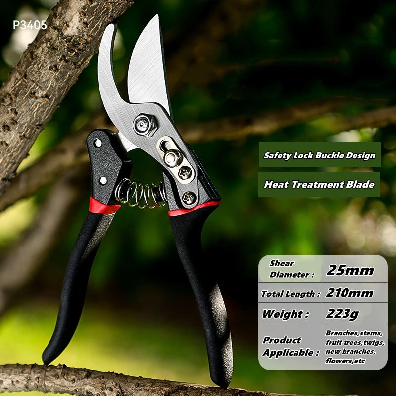 Labor-Saving SK-5 Pruning Shears – Garden Scissors for Bonsai, Fruit Trees, Flowers & Branches