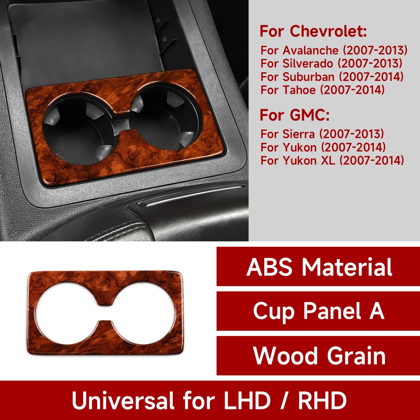 Center Console &amp; Interior Trim Sticker Kit - Chevy/GMC Trucks &amp; SUVs