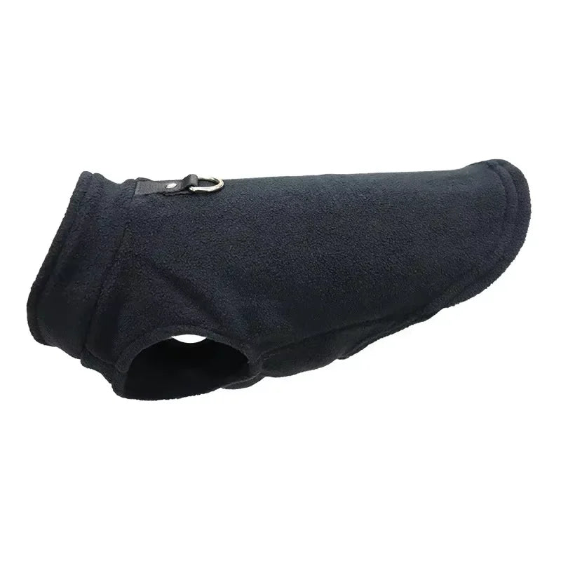 Fleece Dog Vest Jacket with D-Ring - Warm Coat for Small Dogs - photo 11