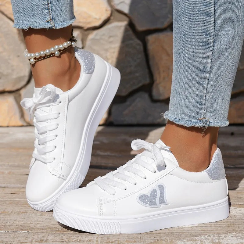 Breathable Canvas Sneakers for Women — Anti-Odor Low-Cut All-Season Shoes