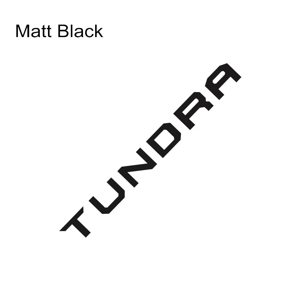 Pickup Tailgate Insert Indent Stickers For Toyota Tundra 2014-2019  Car Decor Decals Vinyl Letter Cover Auto Tuning Accessories