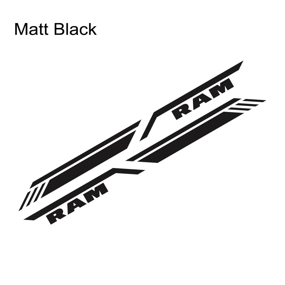 Pickup Bed Side Stripe Decal - Dodge Ram 1500/2500/3500 Rebel/TRX Style