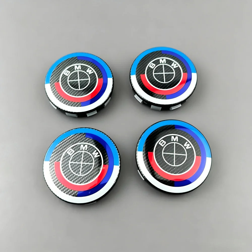 20pcs 60MM 68MM 50th Anniversary Car Wheel Hub Center Cap Cover For BMW M E46 X1 X2 X3 X4 X5 X6 F48 G01 E84 E83 F30 G30 G32 G01