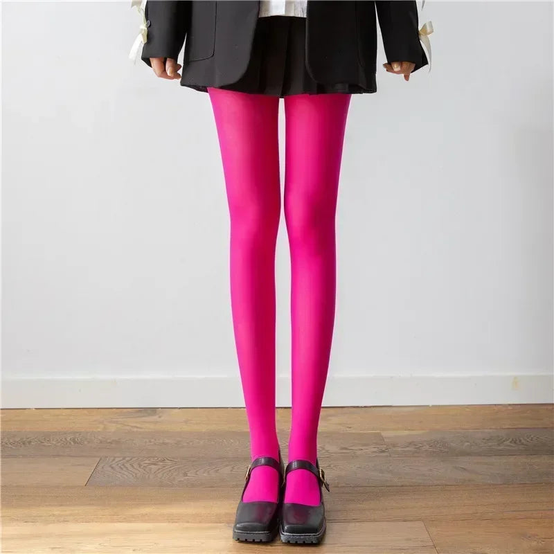 Women's Stretch Tights in Many Colors, One Size
