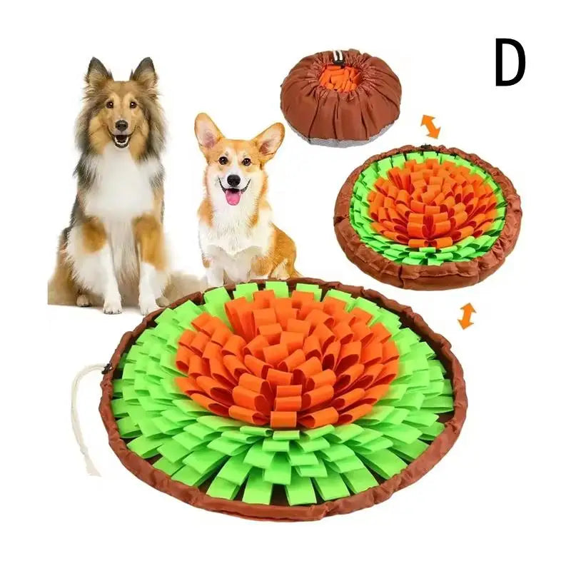 Travel Snuffle Mat for Dogs & Cats - Foraging Feed Game – photo 7