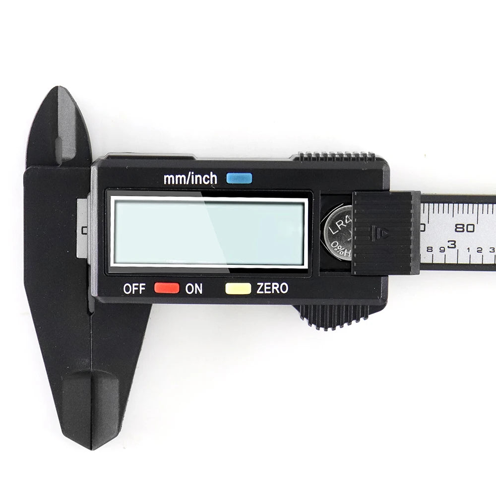 150mm Electronic Digital Caliper 100mm  0.1mm Measuring Tool Vernier Micrometer Measuring Tool Depth Gauge Instrument Pachometer