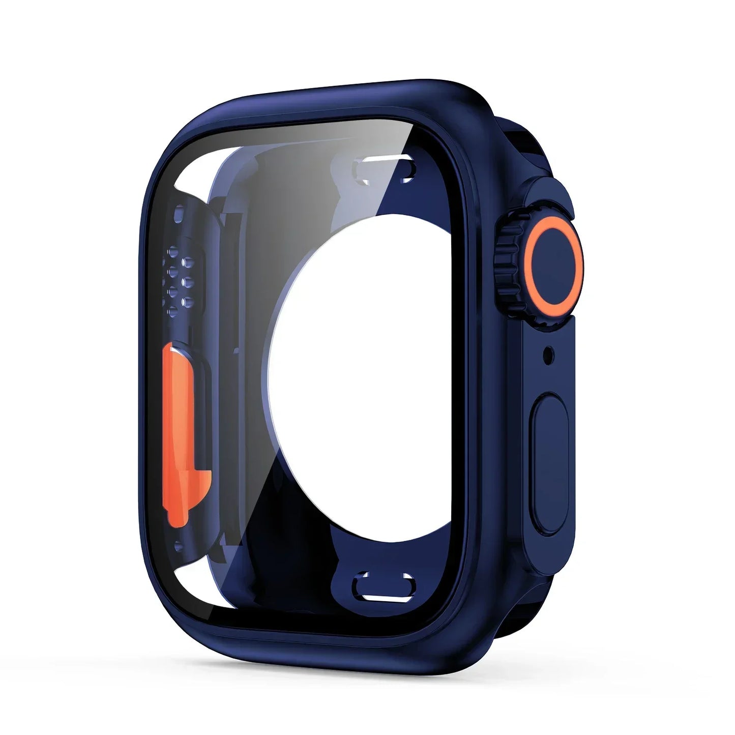 Screen Protector Cover for Apple Watch 46mm 45 44 40 41 42mm Hard PC Front Rear Bumper Case iwatch 10 987 SE 654 Change To Ultra