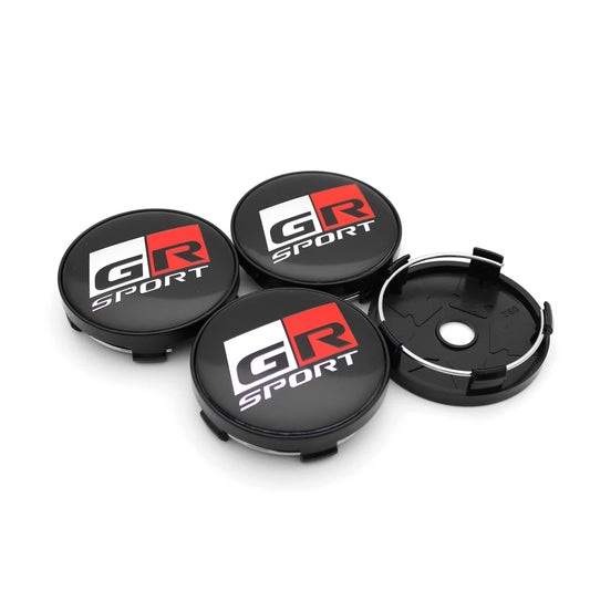 4Pcs 56mm 60mm Car Wheel Center Hub Caps Cover For Toyota GR Sport Gazoo Racing Yaris 86 Corolla Hilux Supra C-HR Accessories