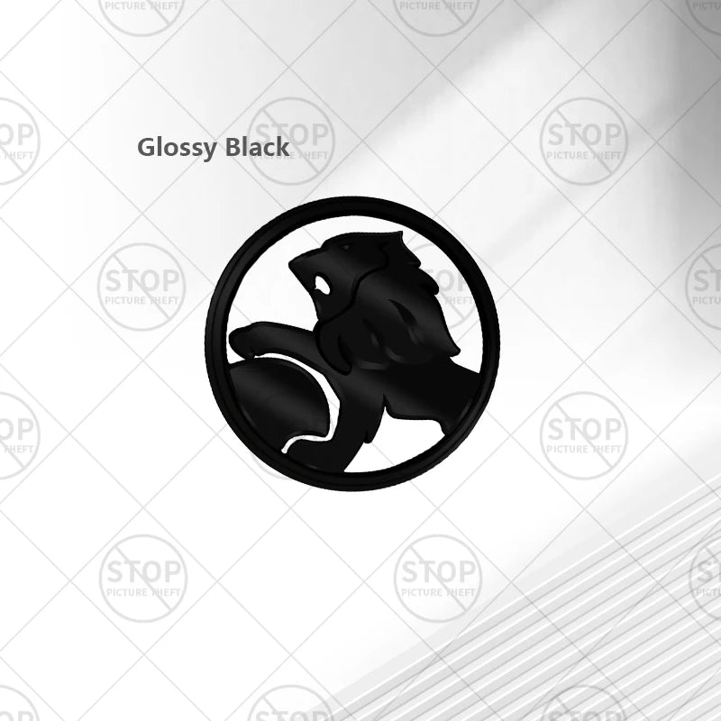 Car Sticker HSV Lion Logo 3D Decal Grille Steering Wheel Badge Rear Trunk Emblem For Holden Commodore Captiva Astra SS Cruze