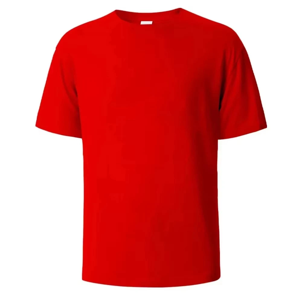 Heavyweight White T-Shirt — Pure Cotton Unisex Streetwear Tee