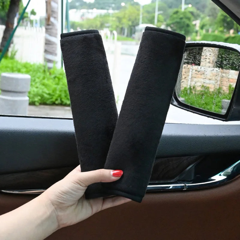 2PCS Adjustable Car Seat Belt Shoulder Protector Cover