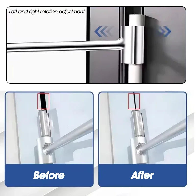 Double Head Door Hinge Repair Spanner Hinge Gaps Repair Hand Tools Labor-Saving Wrenches For Home Spanners for Round Bolt