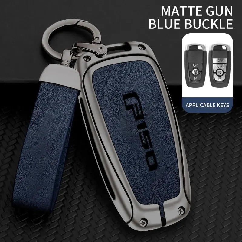 Zinc Alloy Remote Key Fob Cover for Ford F-150 / Raptor