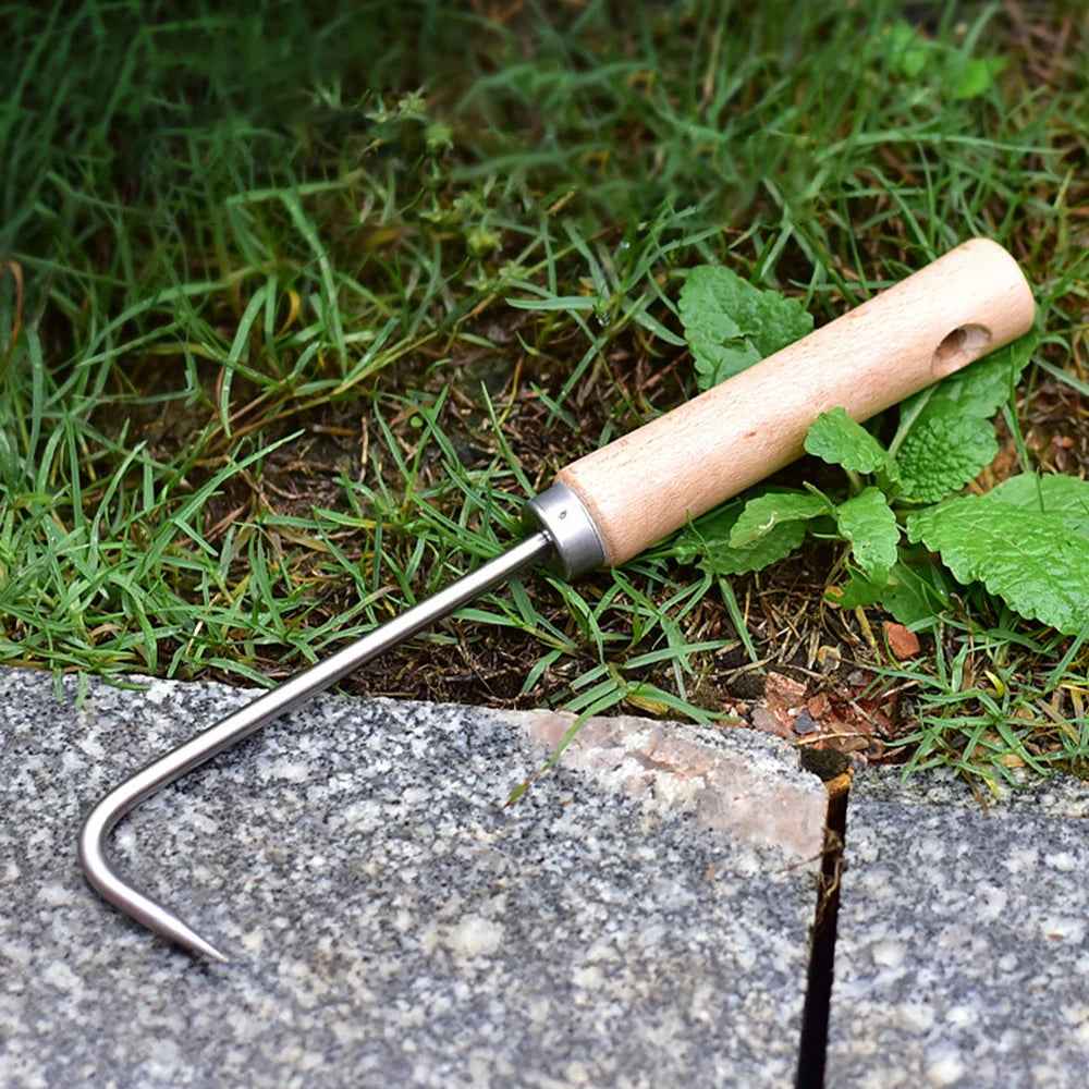 1PC Single Claw Hook Soil Loosening Tool Root Hook Garden And Gardening Tool Pot Bonsai Maintenance Root Picker Grass Puller
