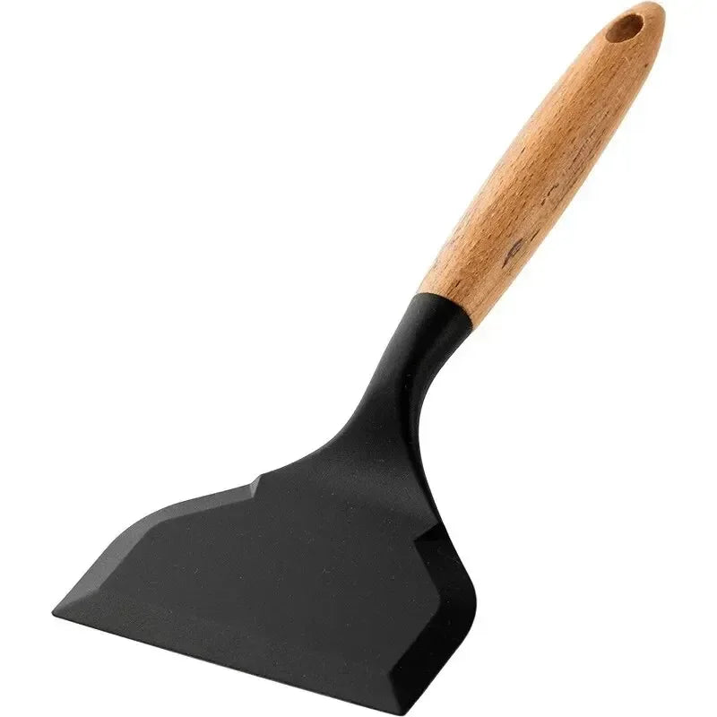 Silicone Pizza and Meat Spatula - Wide Nonstick Turner, 3 Colors - photo 6