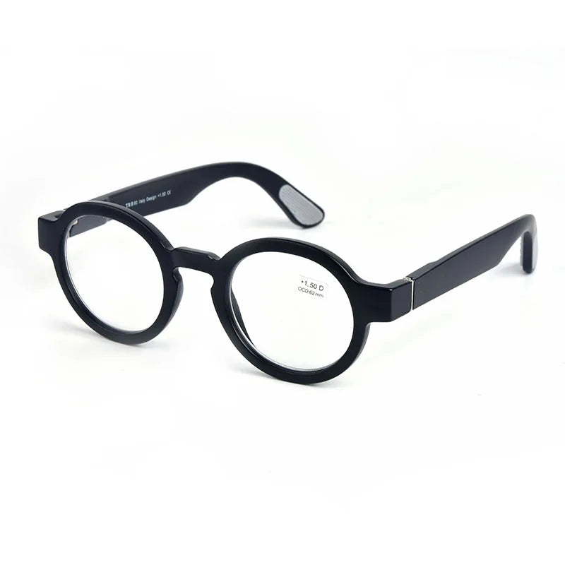 Vintage Round Reading Glasses – Lightweight Presbyopia Frames