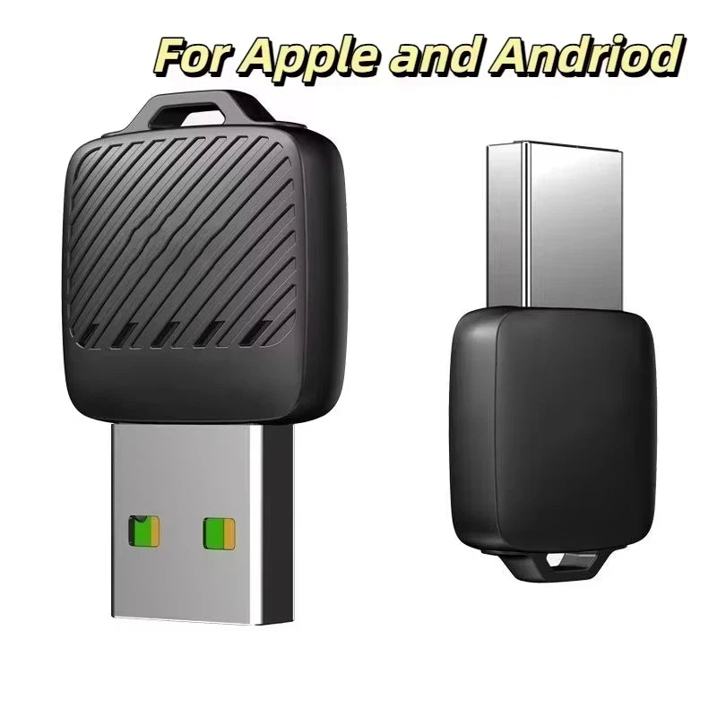 2- in-1 Wireless Android Auto Adapter Wireless CarPlay Dongle Car Intelligent Systems AI Smart Box For Car Wired CarPlay