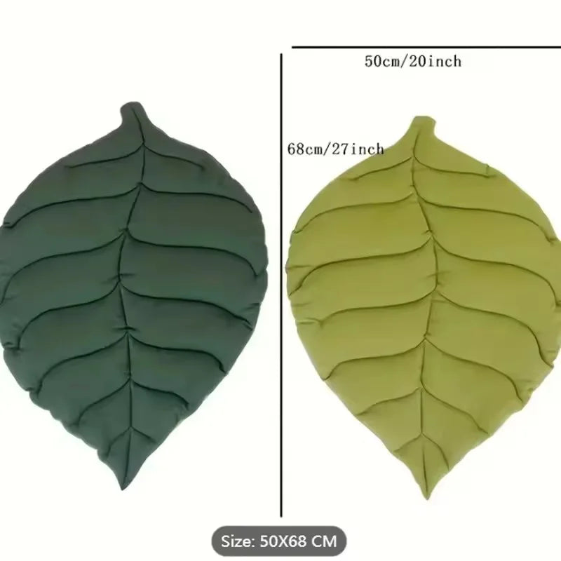 Leaf Shaped Pet Bed Mat - Soft Double Sided Cat & Small Dog Pad - photo 6