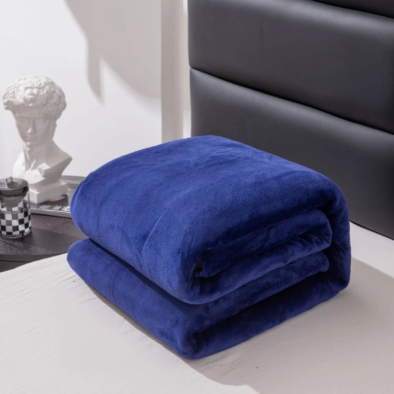 Heavyweight Flannel Throw Blanket - Soft Printed Blanket in Many Colors - photo 7