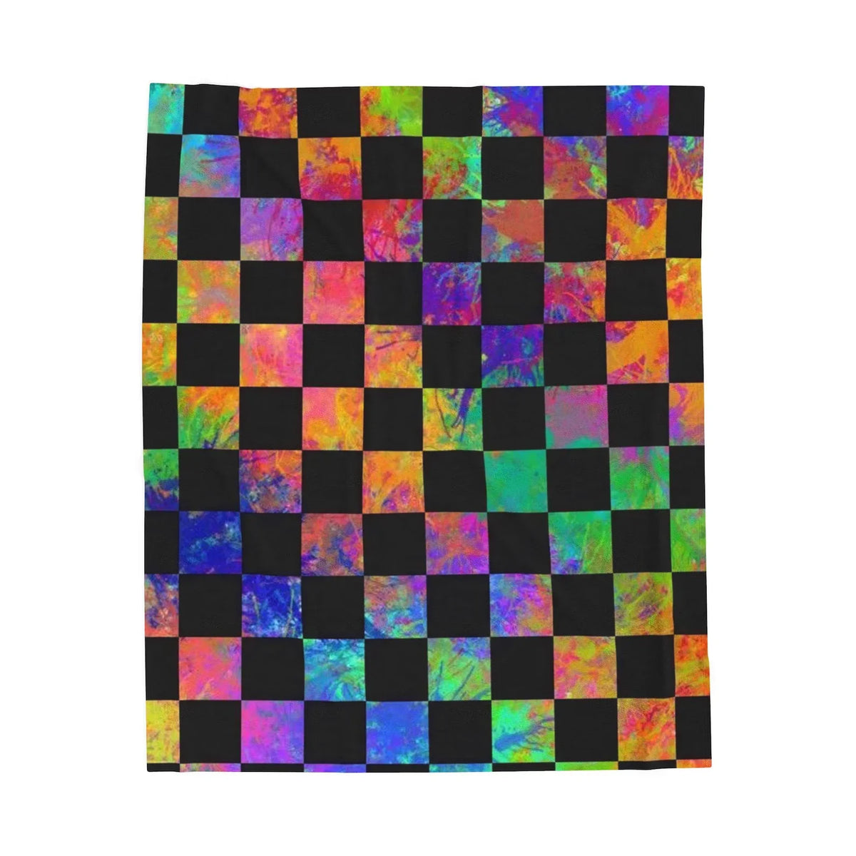 Checkered Blanket Hoodie - Soft Flannel Wearable Throw for Adults and Kids - photo 11