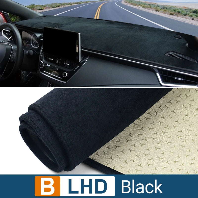 Car Dashboard Cover Avoid Light Pads Anti-UV Non-Slip Mats For Toyota Corolla E210 2019 2020 2021 2022 2023 2024 2025 Hybrid