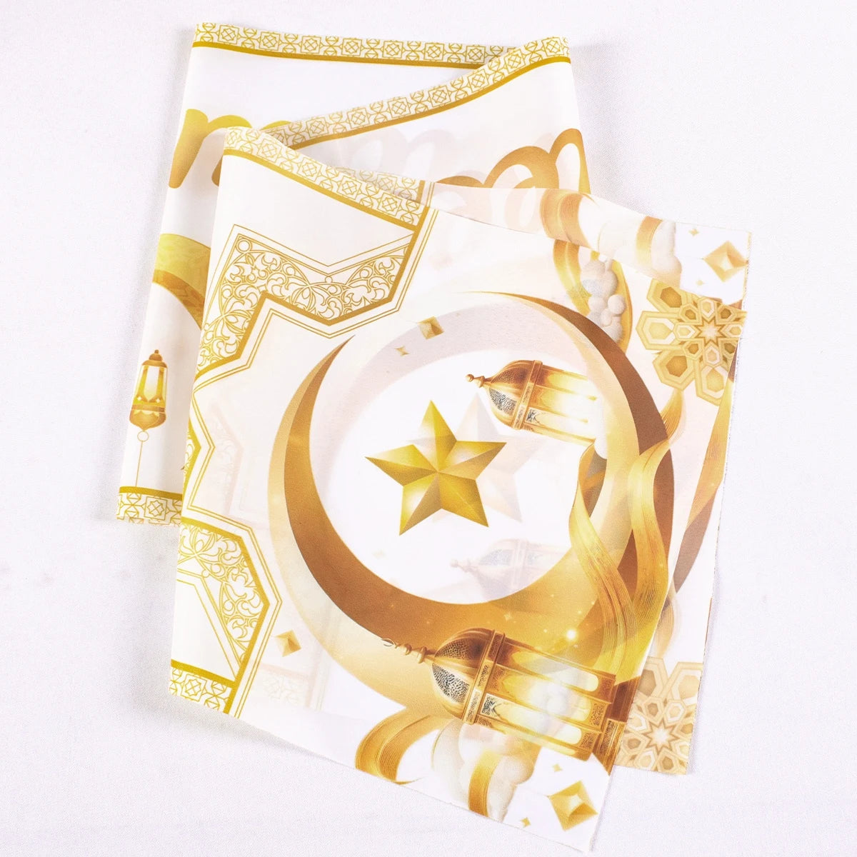 Eid Mubarak Table Runner Ramadan Tablecloths Ramadan Kareem Decoration for Home 2026 Islamic Muslim Party Eid Al Adha Gifts
