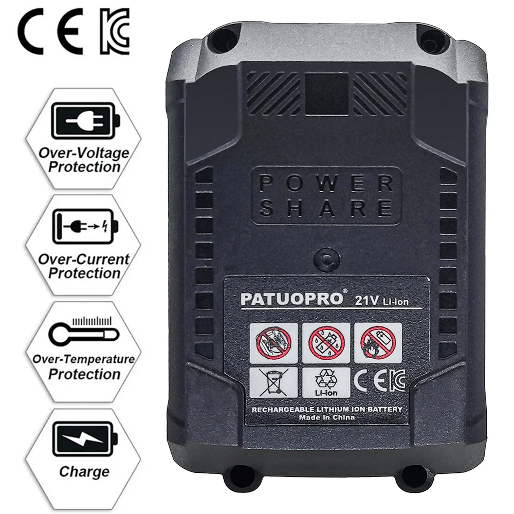 18V 21V 2.0 4.0 6.0Ah Rechargeable Lithium Battery For Makita Cordless Wrench Hammer Drill Angle Grinder Chainsaw Screwdriver