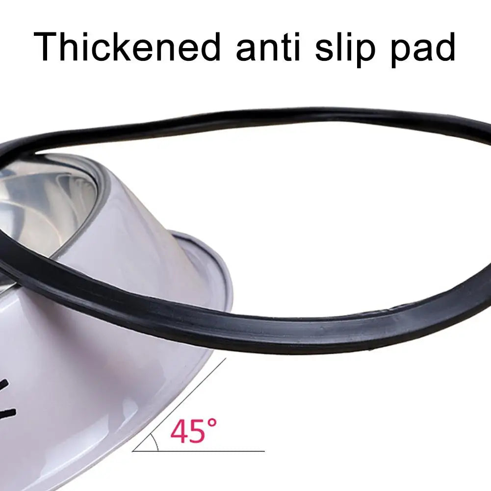 Insulated Stainless Steel Cat Bowl - Double Wall, Non-Slip – photo 4
