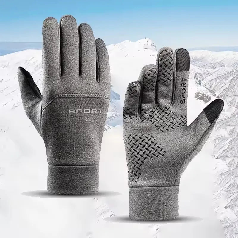 Non-Slip Touchscreen Winter Gloves, Unisex