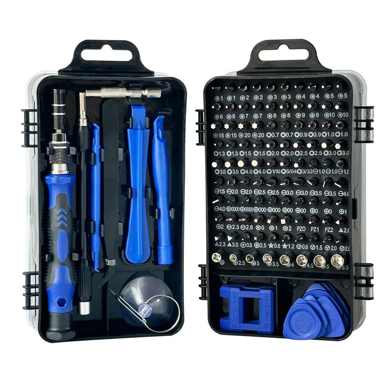 115-in-one Cross-border Watch, Computer and Mobile Phone Disassembly and Repair Hardware Tools Screwdriver Set Tool Kit